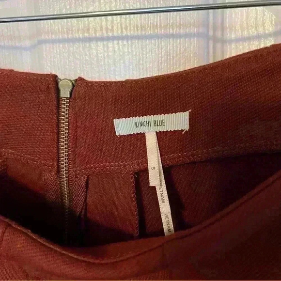 Kimchi Blue UO Flirt With Me Skirt S Reddish Brown favorite of Taylor Swift 🫶 - Picture 3 of 4